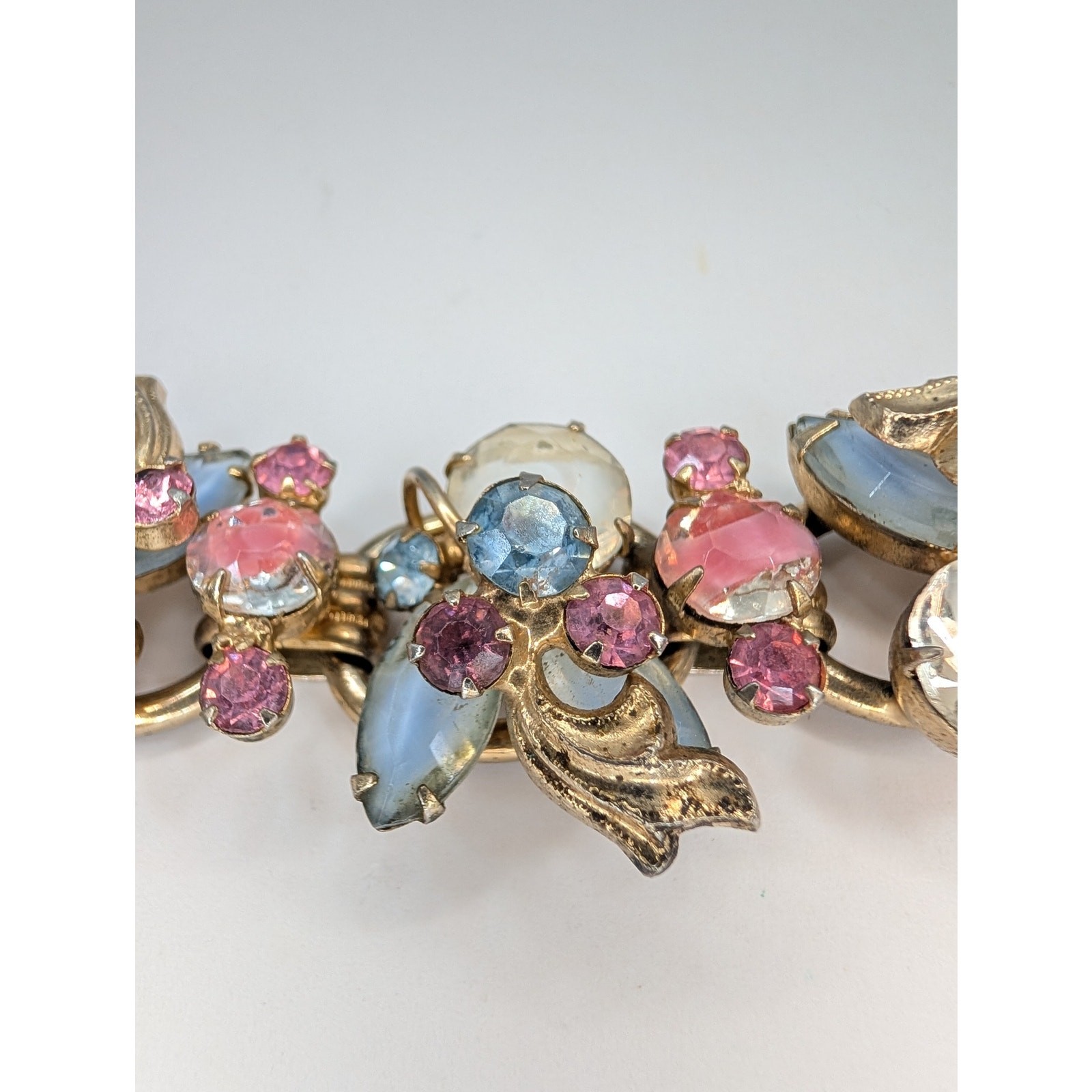 D&E JULIANA Set w/ Verified (Ref #169) 5 Link Bracelet and Unverified Earrings