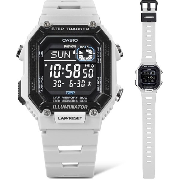 CASIO Collection SPORTS WS-B1000-8BJF Bluetooth Step Tracker Watch Gray 41.3mm