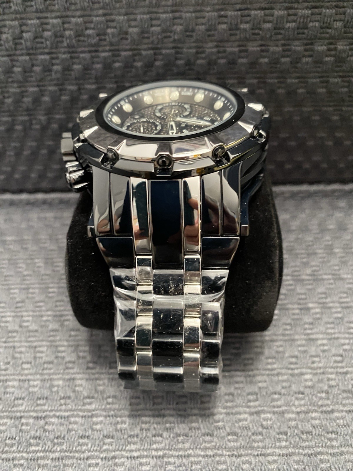Invicta Reserve 54mm S1 Rally 1.07 Carat Black Diamond Swiss Watch Model #32770