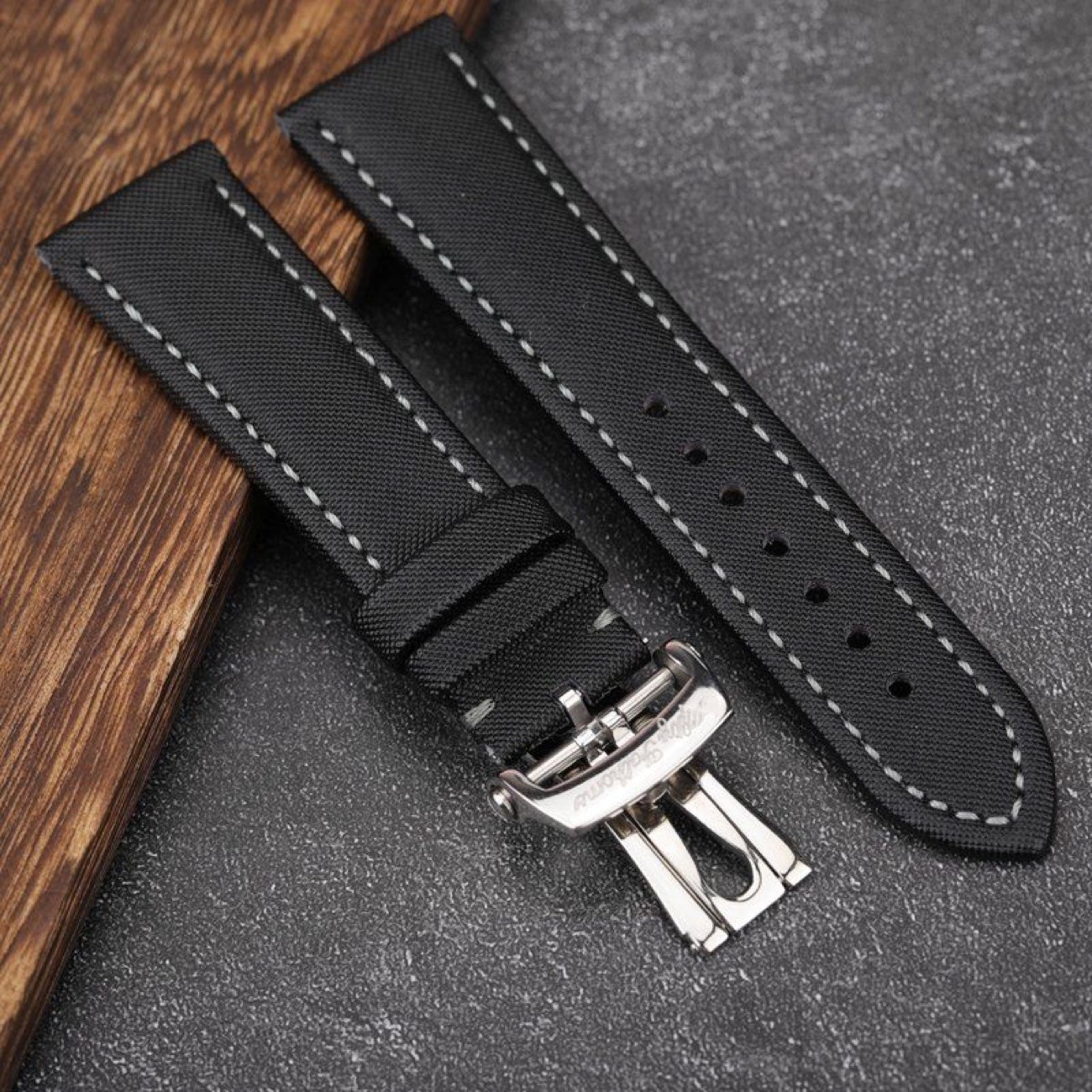 Canvas Strap for Blancpain Fifty Fathoms 5000,5015 – 23mm Watch Band Replacement