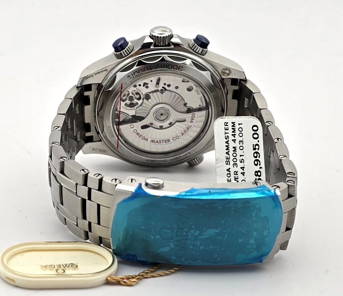 OMEGA SEAMASTER 210.30.44.51.03.001 BLUE DIAL EXCELLENT! VIDEO!