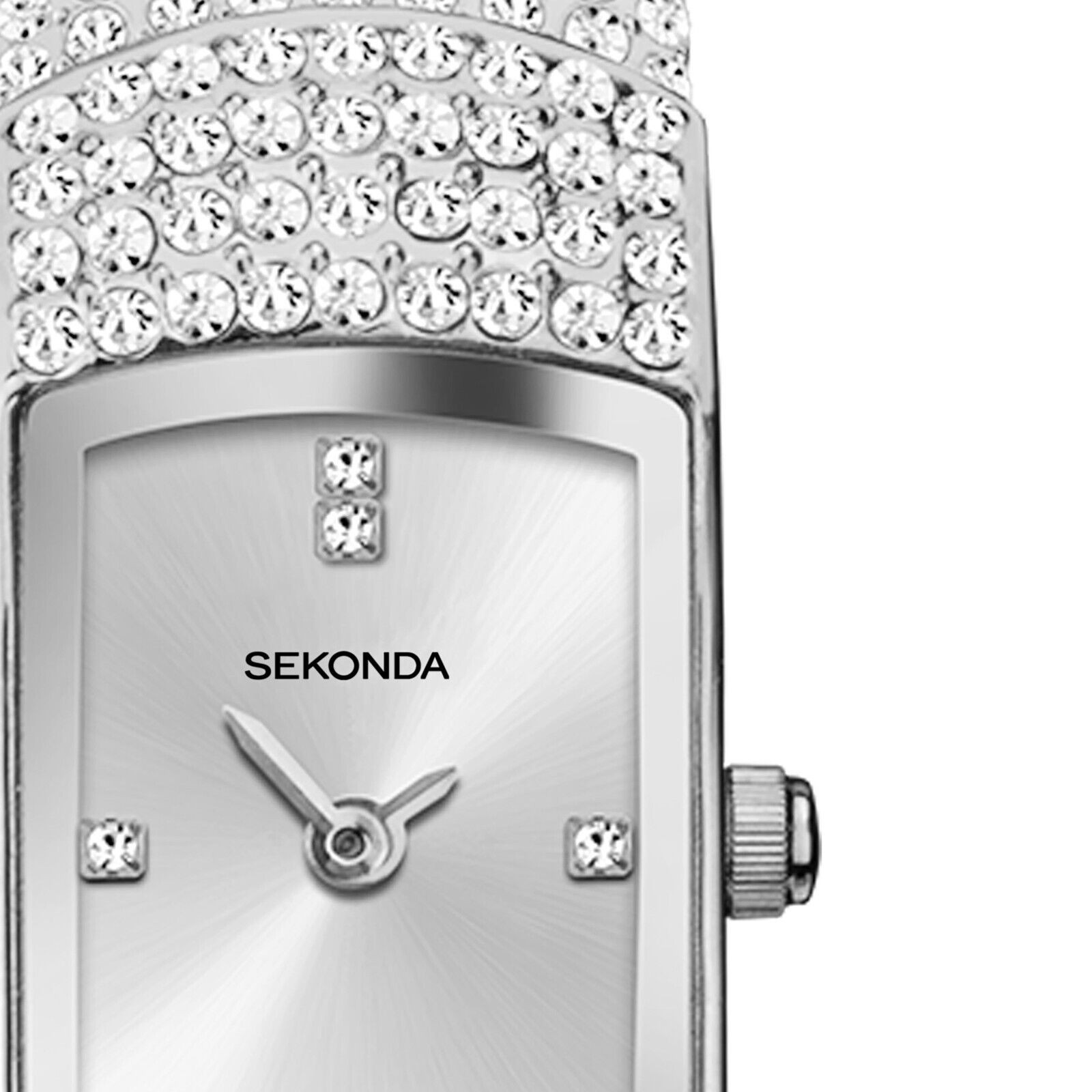 Seksy by Sekonda Silver Sparkle Ladies Watch Model 40464 RRP £99.99