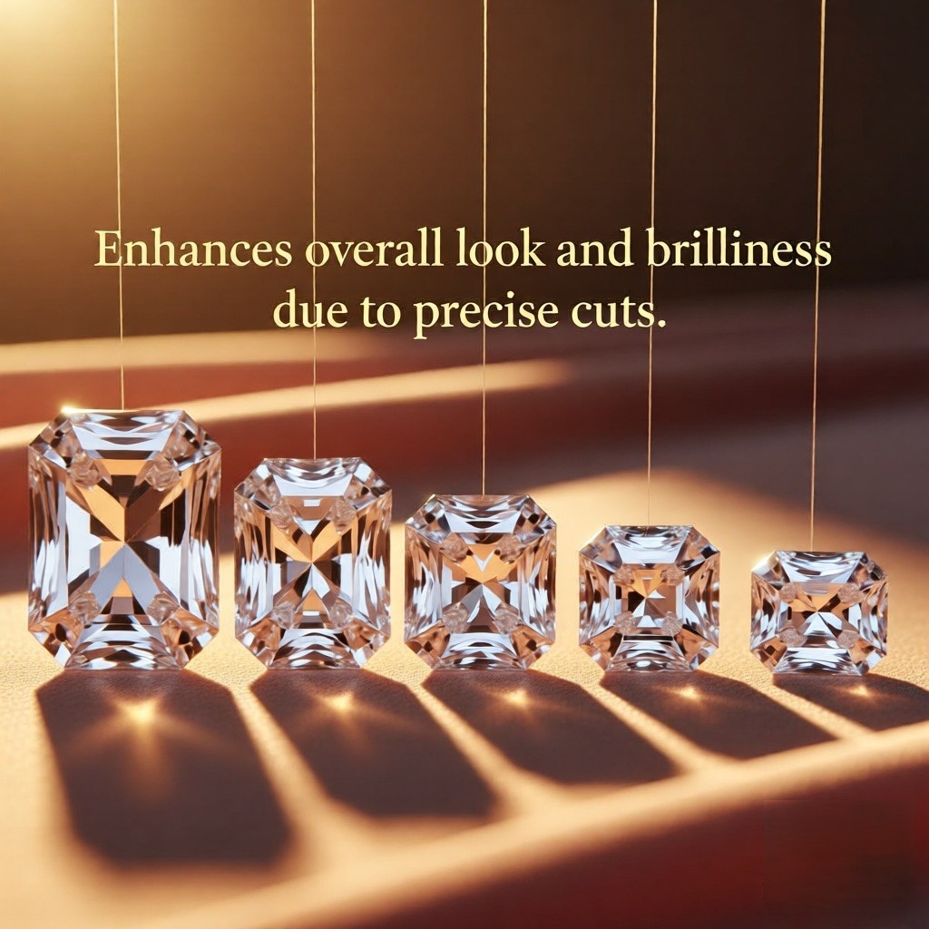 Lab Grown Diamond Round Shape Calibrated in sizes – 1 – 5 Ct VS1/F ,VS2-SI1/G