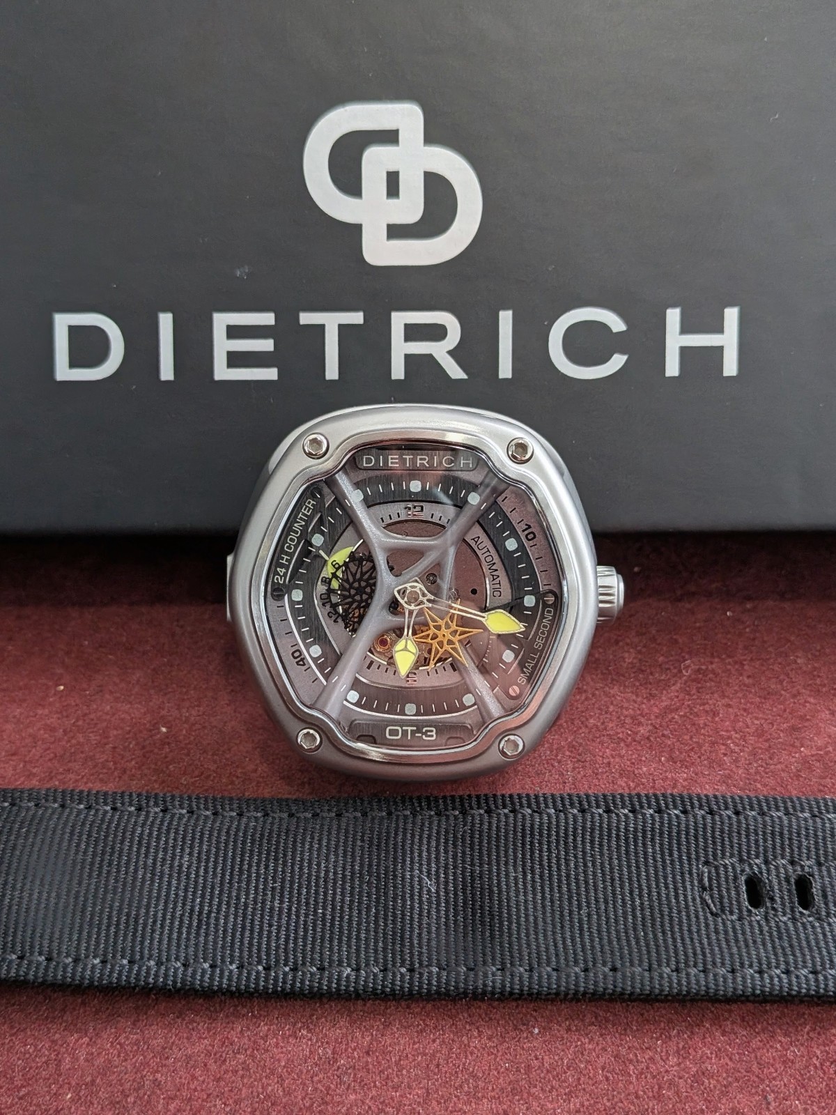 Dietrich OT-3 “Organic Time” Automatic Skeleton Watch