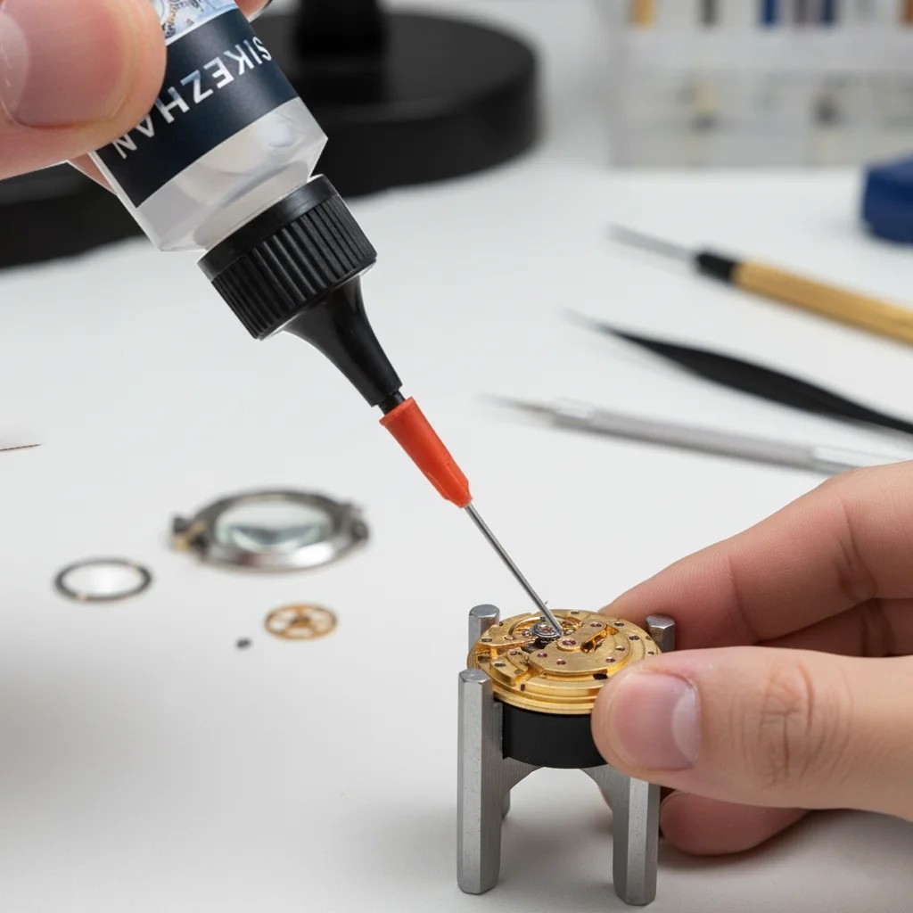 **Watch Lubricant Oil Precision Maintenance for Movements Gears Repair Tool**
