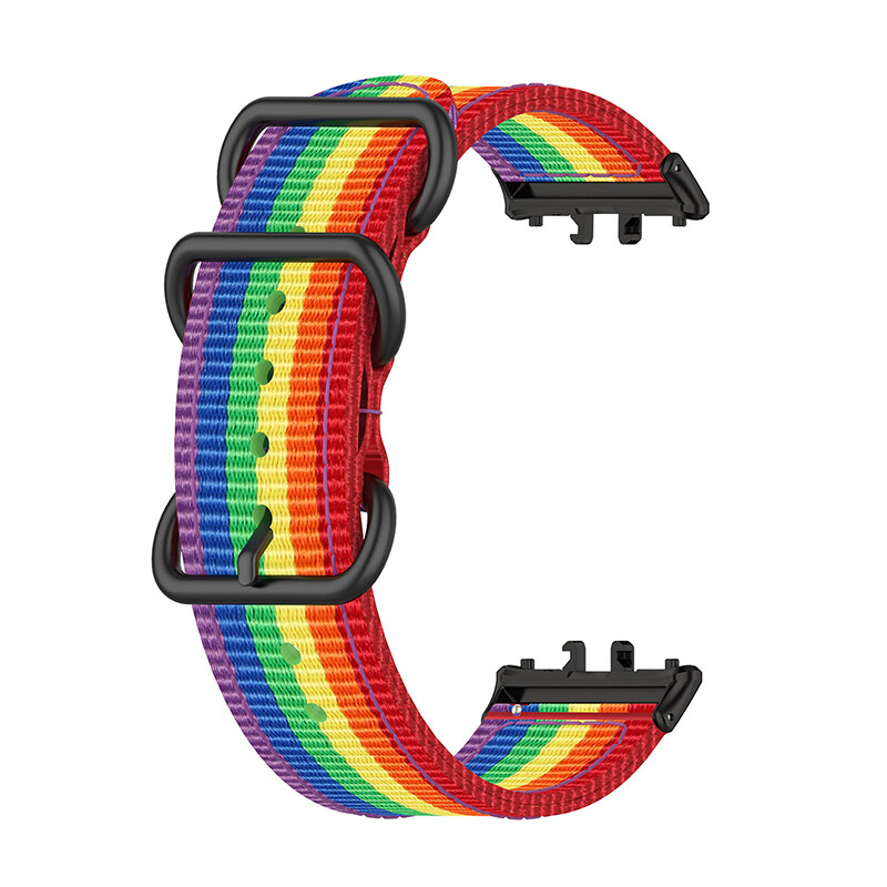 For Samsung Galaxy Fit 3 Watch Wrist Strap Sports Nylon Loop Band Bracelet