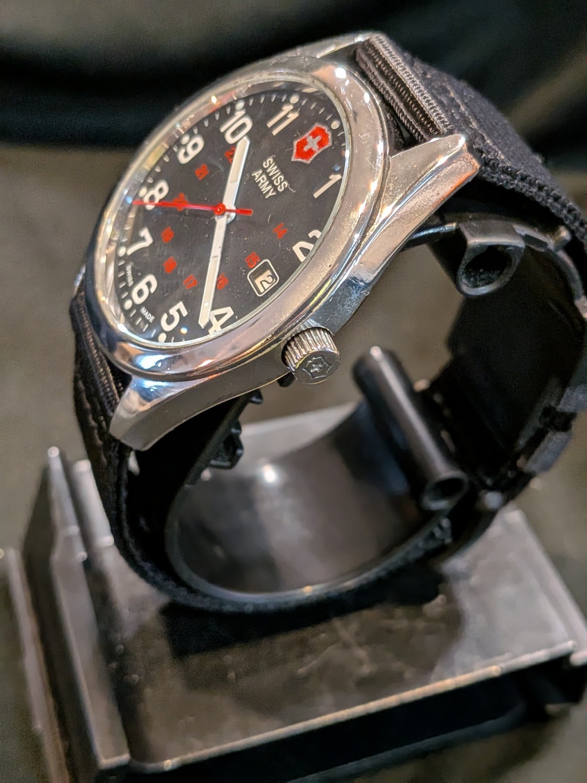 Victorinox, Men’s 40mm, 241083 Garrison Military Swiss Army Watch