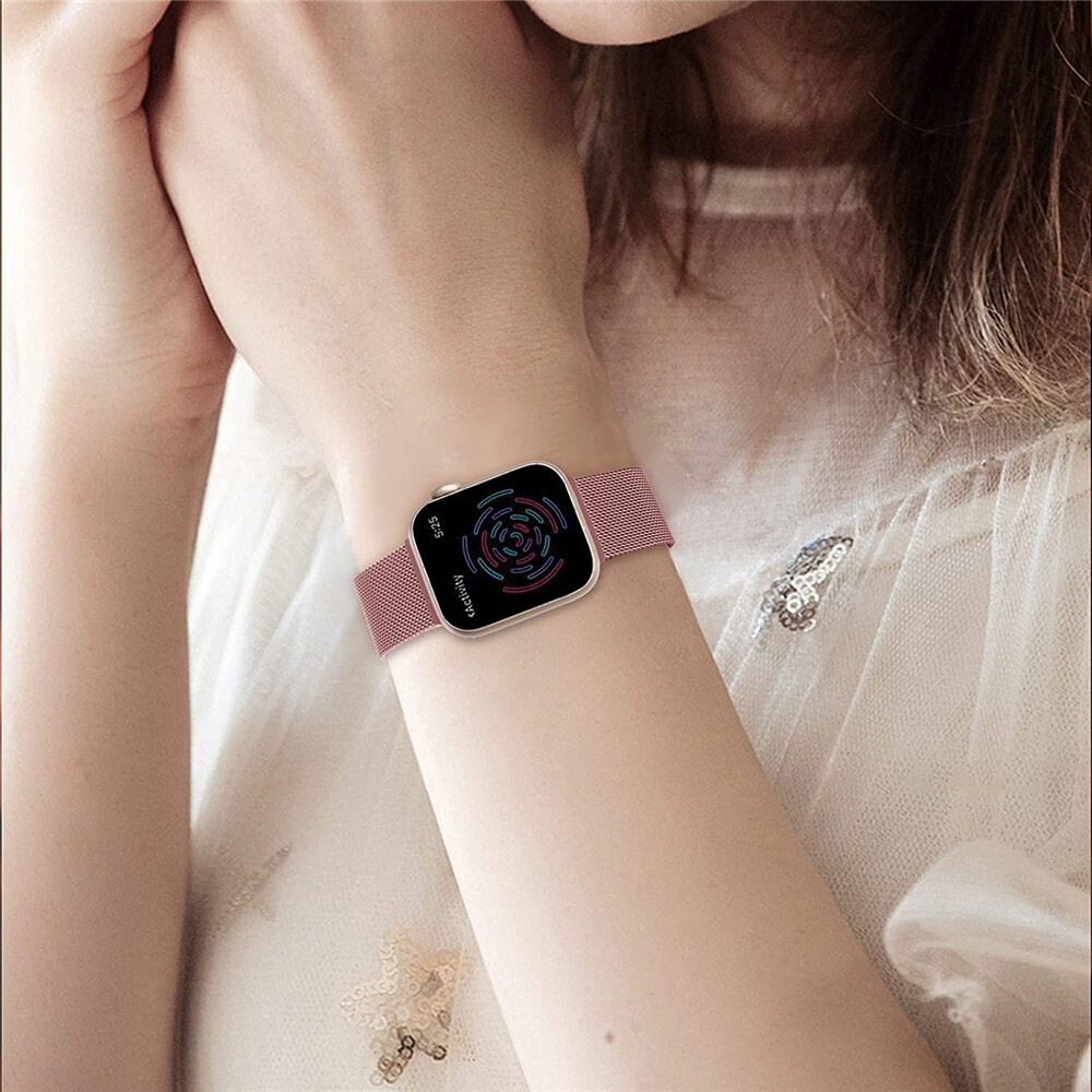 Stainless Steel Mesh Band for Apple Watch Series 11 10 9 8 7 6 SE 40/44/45/46mm