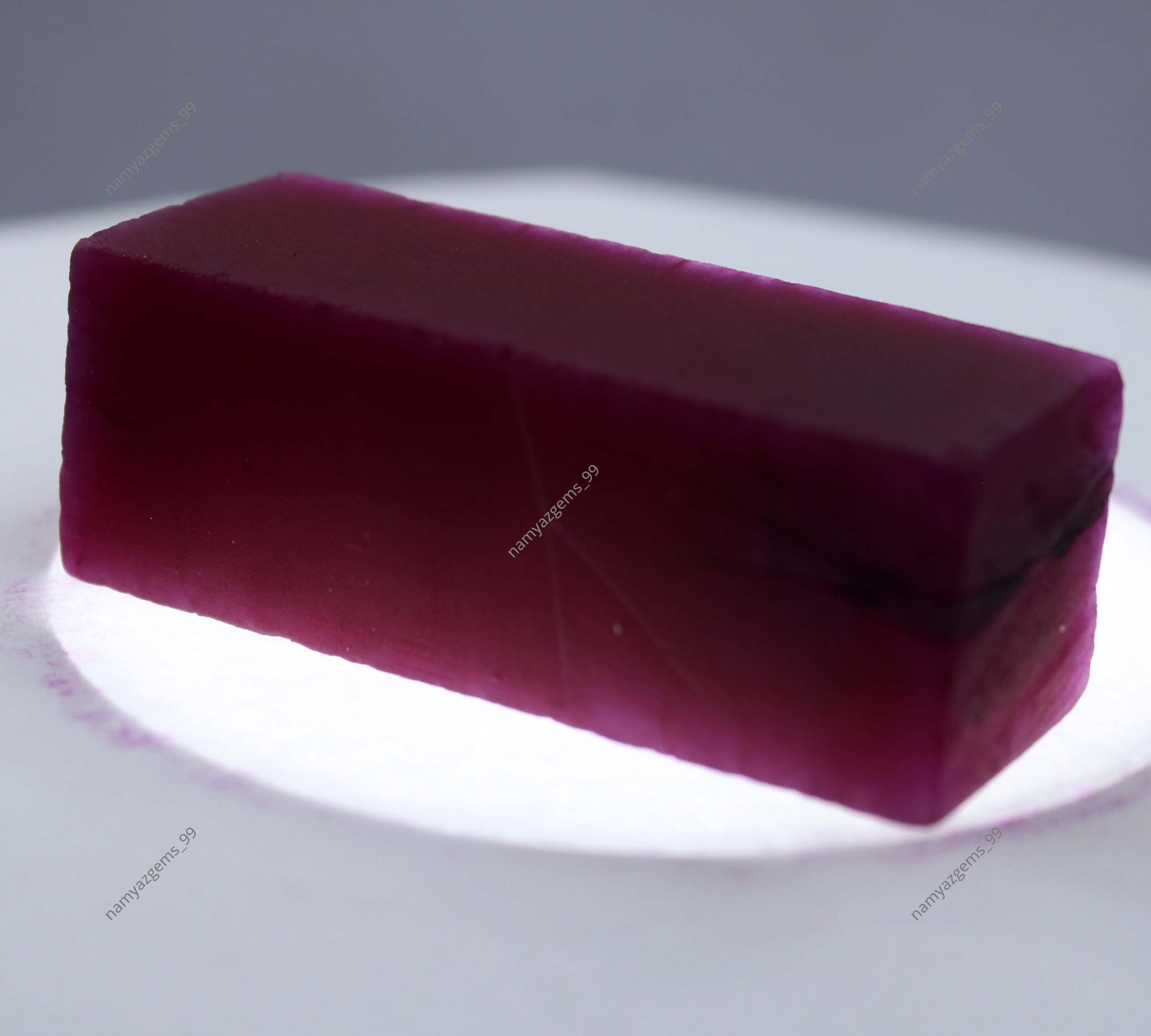 Natural 399 Ct Ruby Huge ROUGH Earth Mined CERTIFIED Red Loose Gemstone