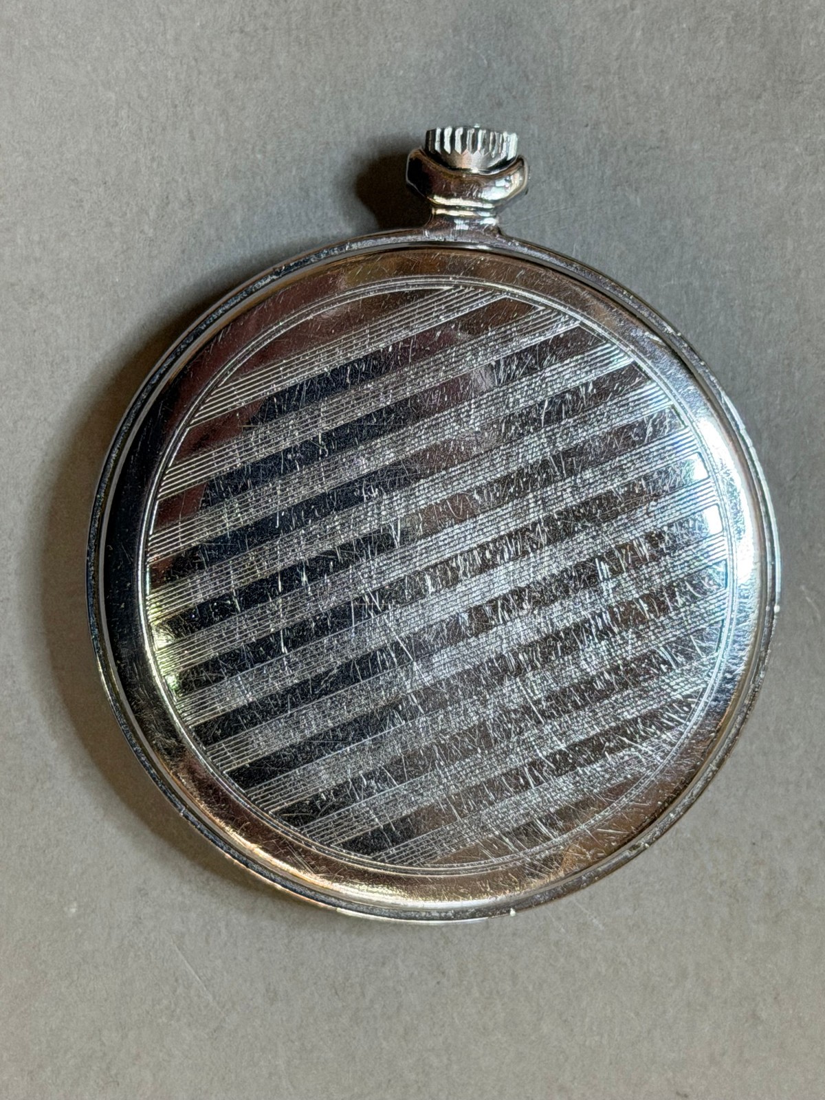 Vintage Molnija Pocket Watch USSR Soviet Mechanical 18 Jewels Cal. 3602 Working