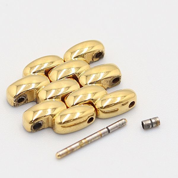 Genuine Gucci 4200L Spare 2 Links Gold 13mm Ladies Watch Part