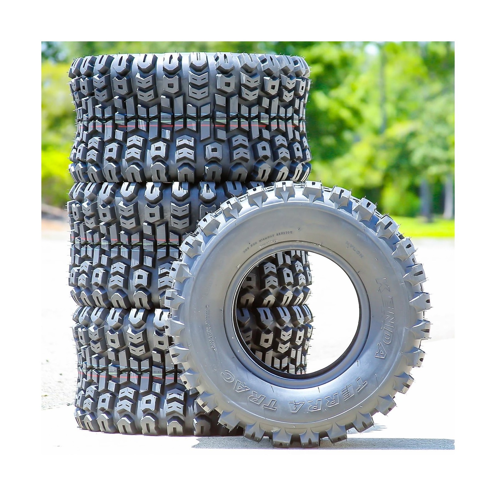 Kenda K502 Terra Trac A/T ATV UTV All-Terrain Off-Road Tire-20×10.00-8 20×10-…