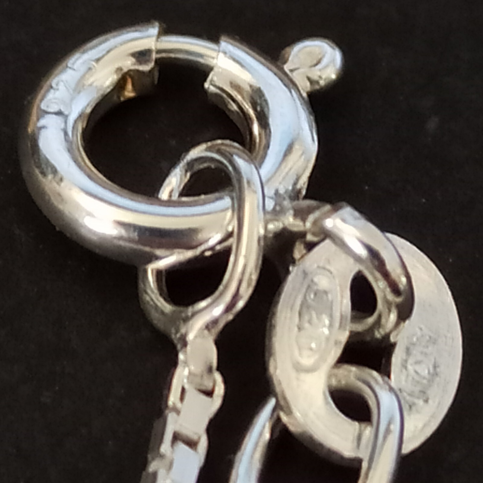Vintage Star of David Necklace 90s Israel Artisan Silver 925 Judaica Gift Box 19