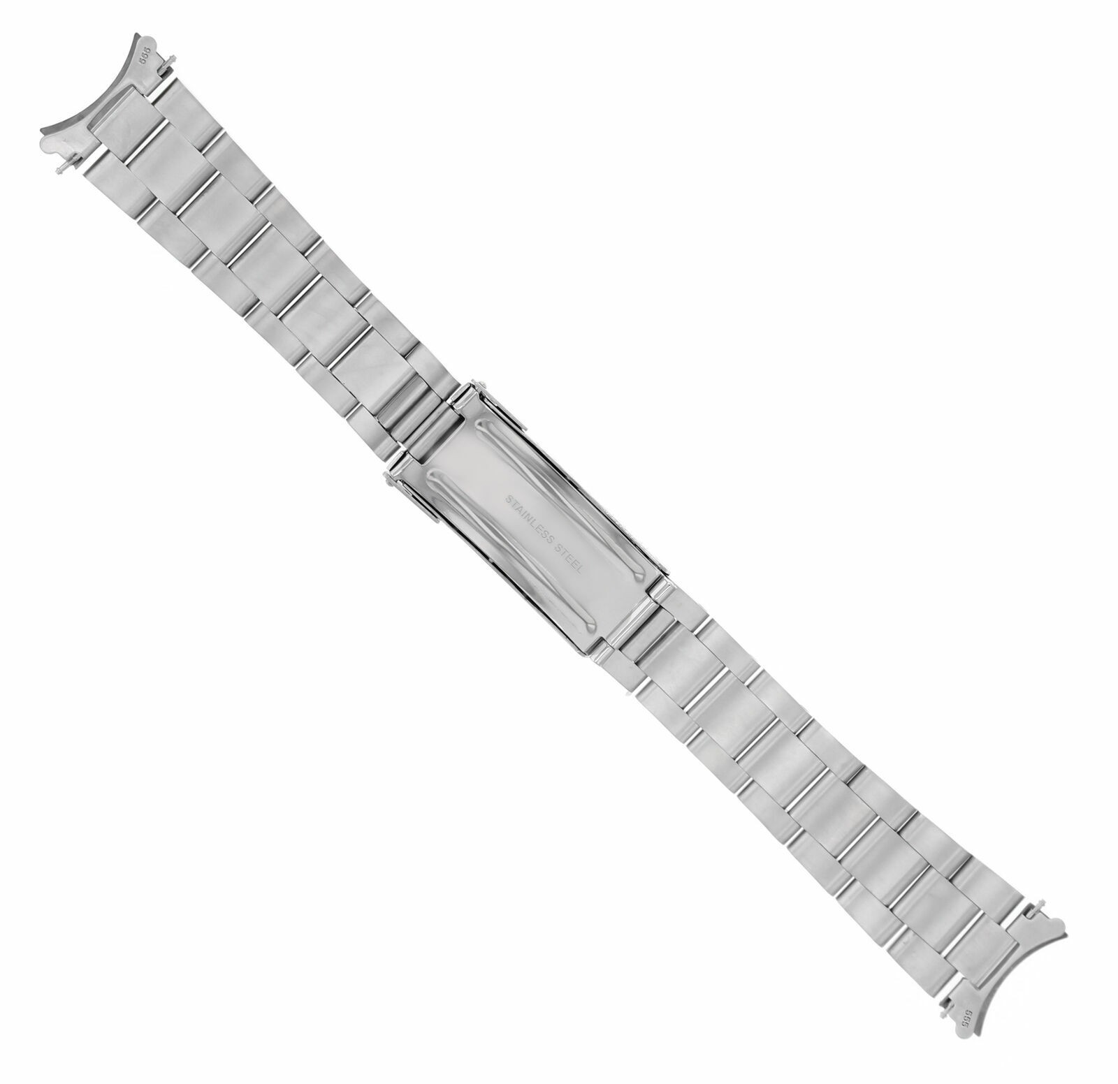 OYSTER WATCH BAND FOR ROLEX DAYTONA SUBMARINER 20MM SHINY/CENTER FLIP LOCK