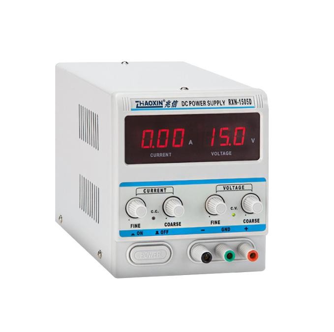 220V DC Regulated Power Supply Electroplating Machine 15V 5A RXN-1505D