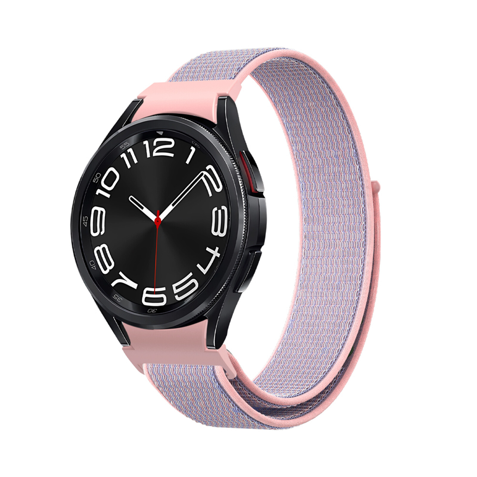 One Click No Gap Nylon Sport Band For Samsung Galaxy Watch 7 FE 6 5 4 40mm 44mm