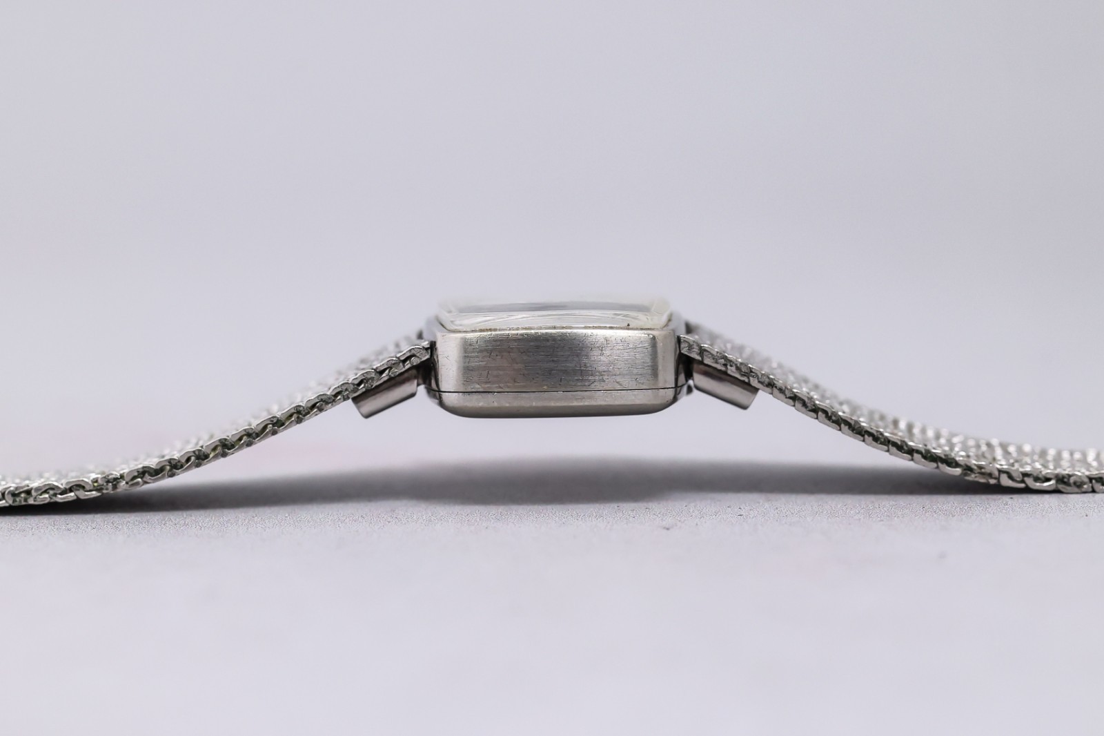 14K GF *Vintage 1971* OMEGA De Ville Cal.485 Manual Winding Linen 17J 20mm Women