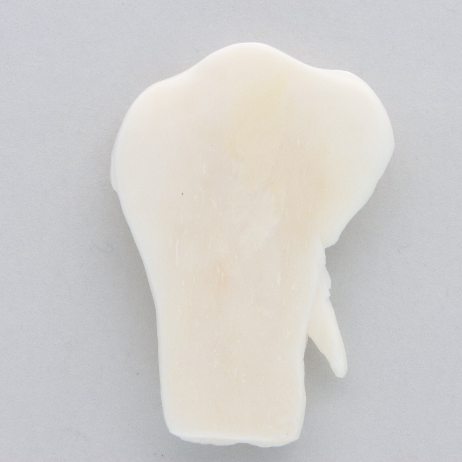 Hand Carved Water Buffalo Bone Elephant Pendant