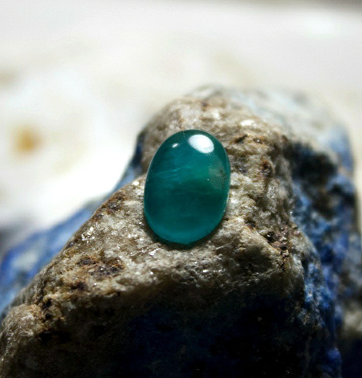 2.91 Crts Natural rare green Hauyne Gem from Badakshan