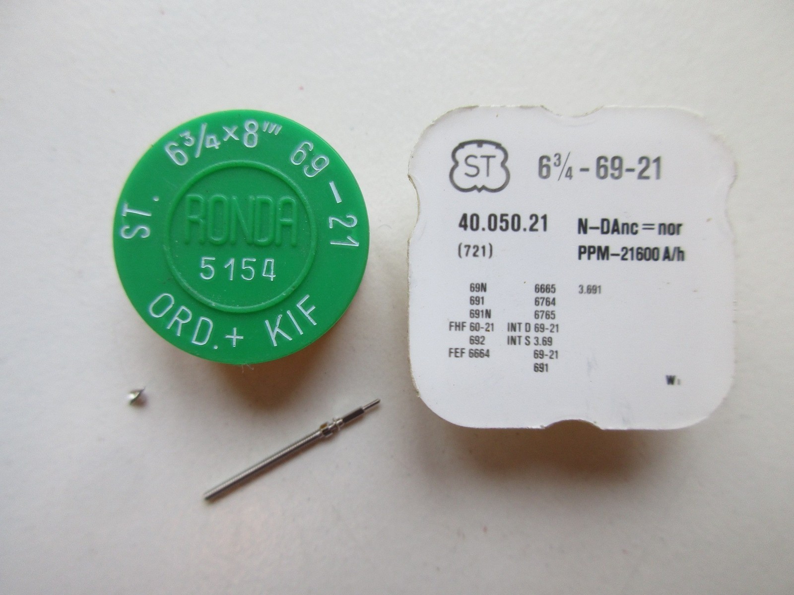 ST Standard 6¾-8″” cal. 69 69N 69-21 Swiss watch movement part – choose