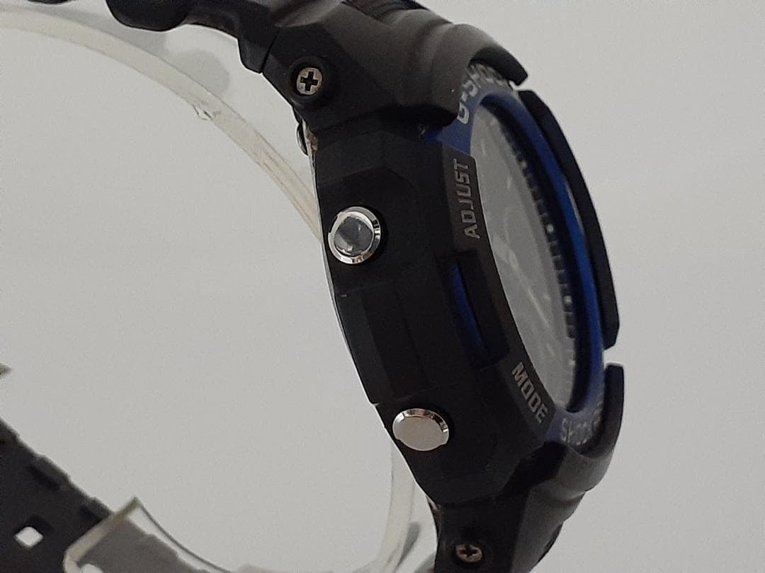 [Battery replaced, working condition] Casio G-SHOCK AW-591 Blue Analog-Digital W