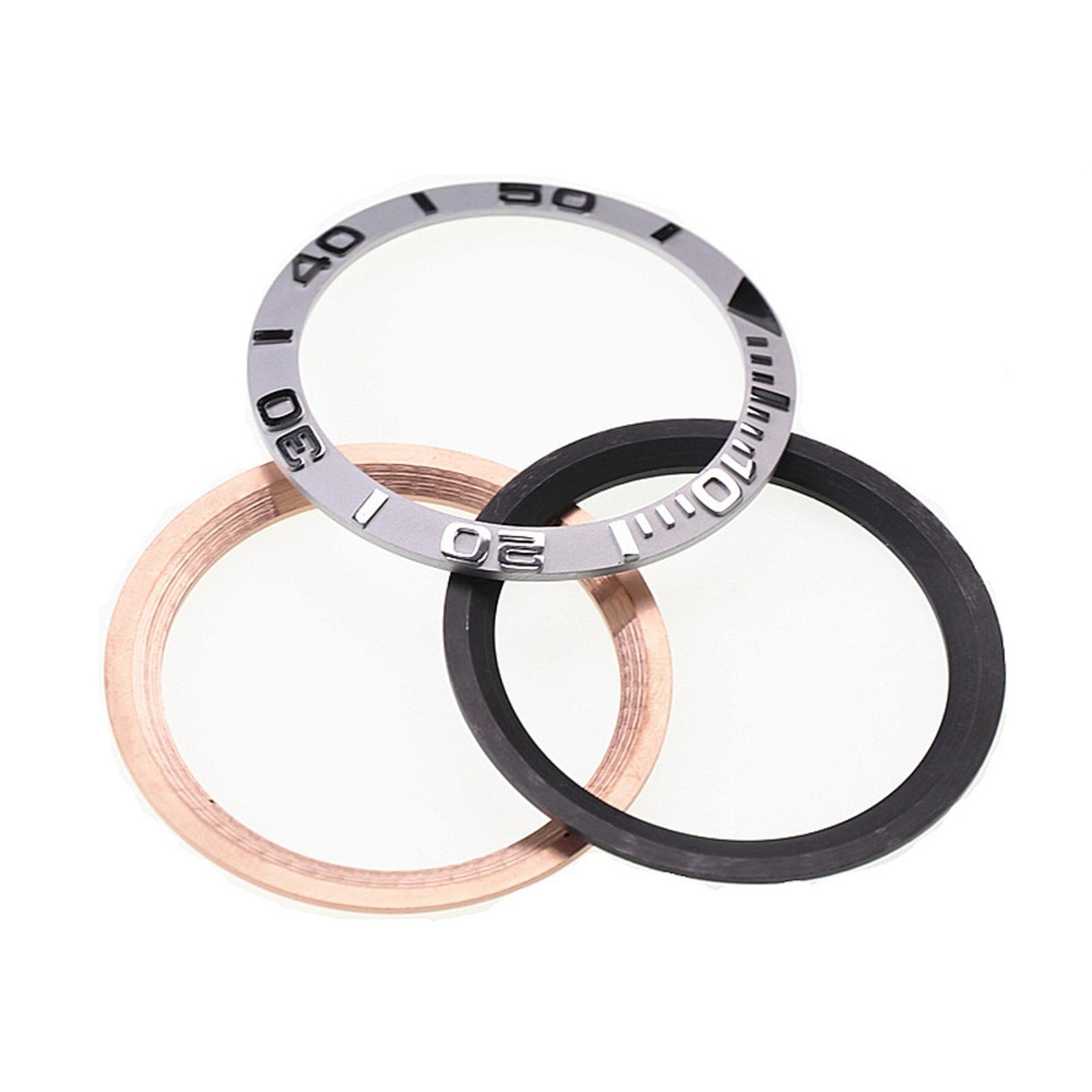 4 Color 38mm Ceramic Bezel Inserts For Yacht Master Watch Ring For SKX007 SKX009
