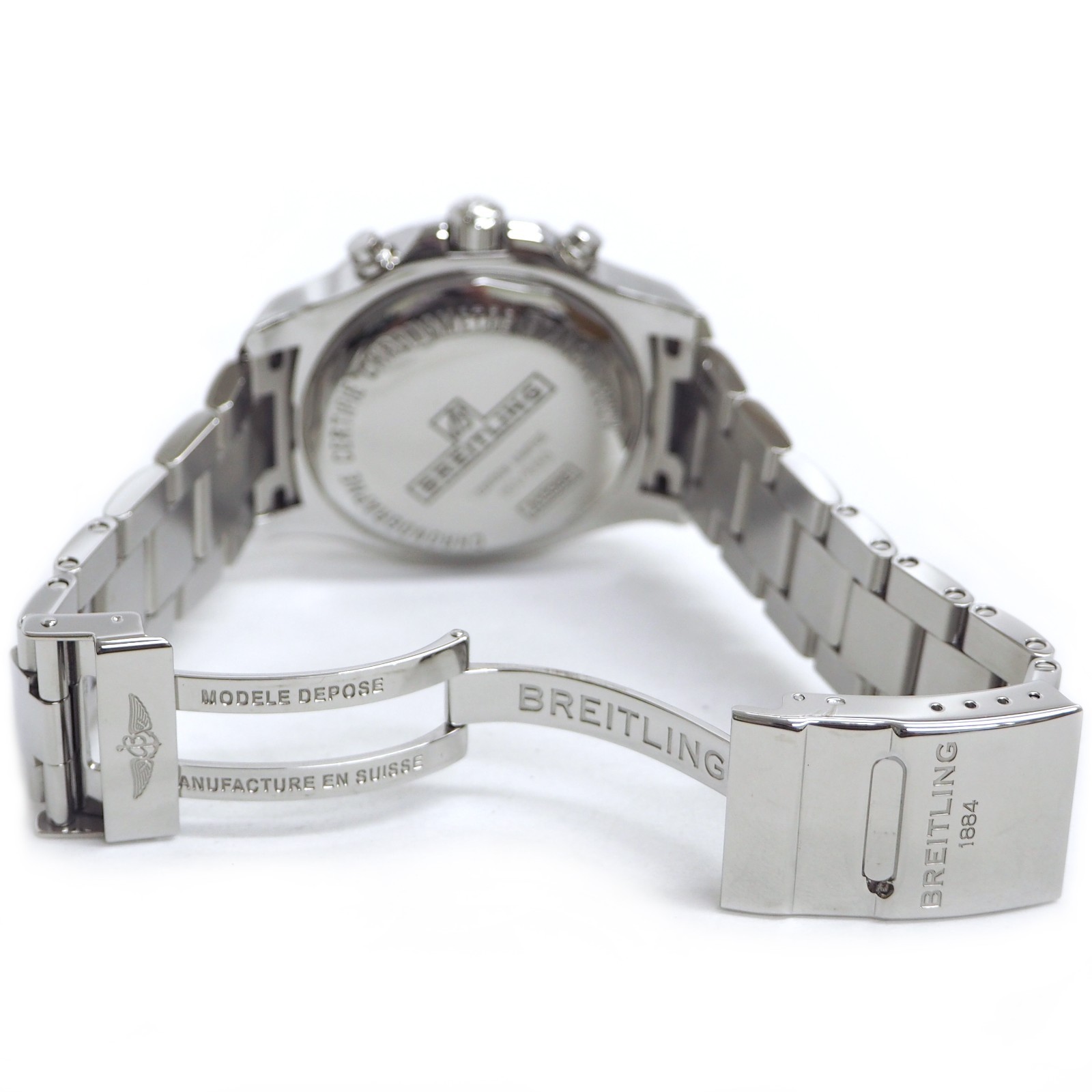 BREITLING Colt Chronograph A13388 S. Steel Automatic Men’s Watch #W405 Rise-on