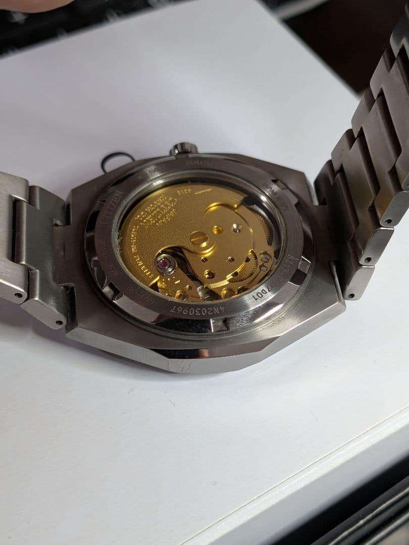 CITIZEN Automatic Watch Titanium Main Unit NJ0180 80A