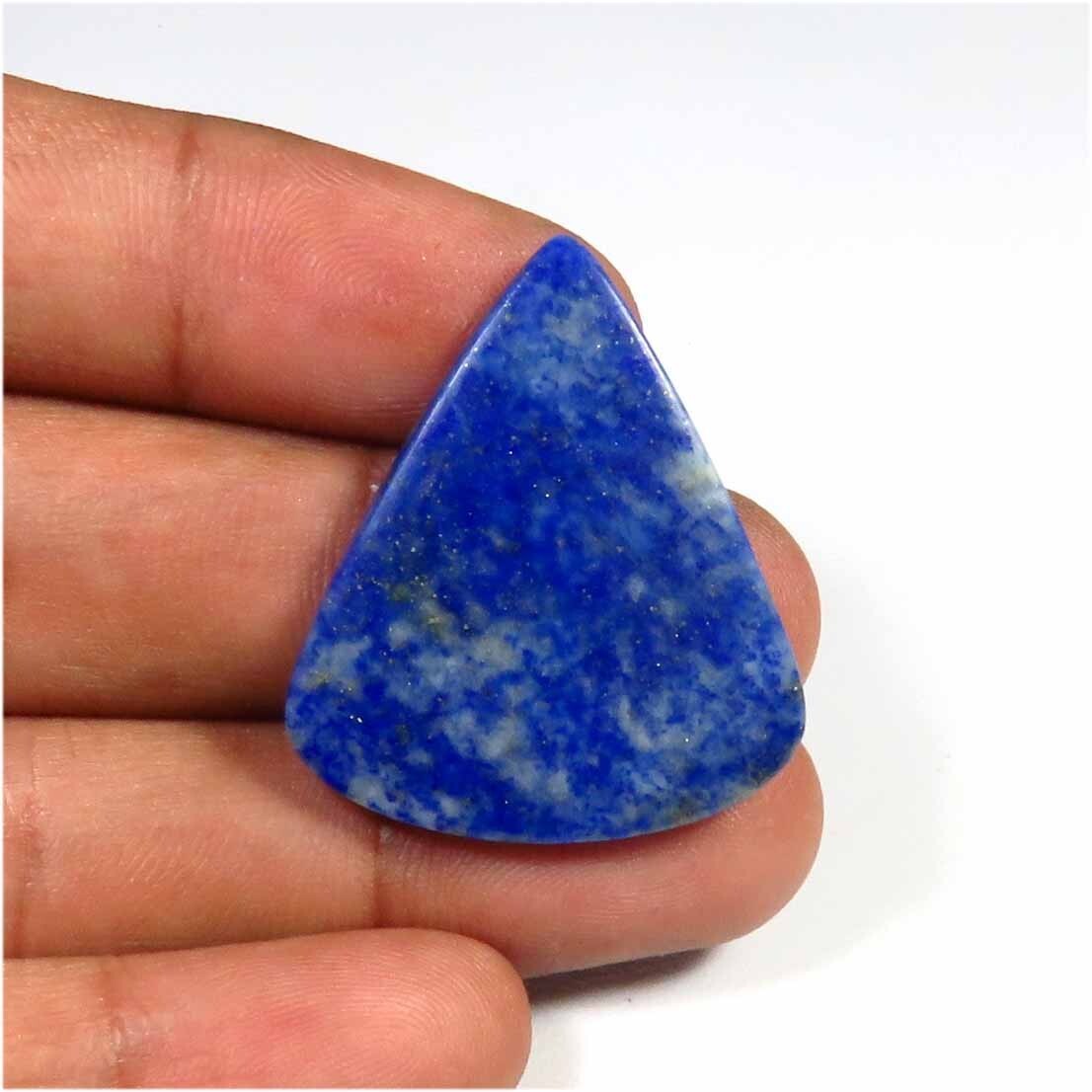 Natural Lapis Lazuli Cabochon 22cts Lapis Lazuli Pear Gemstone 30x26x3mm LP-36