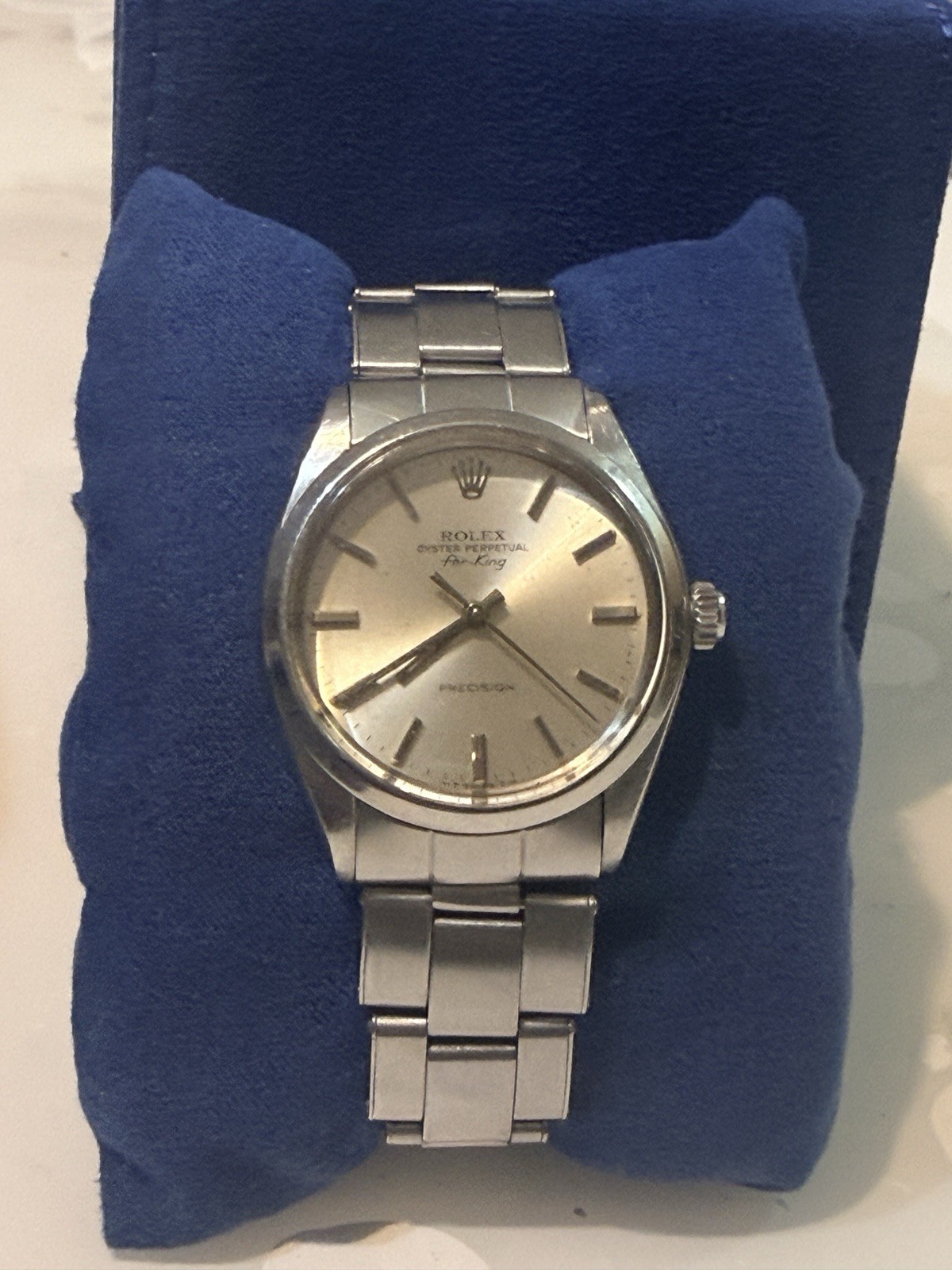 Rolex Oyster Perpetual Air King 34mm 5500 Aut Mov 1560 Oyster Band 7205