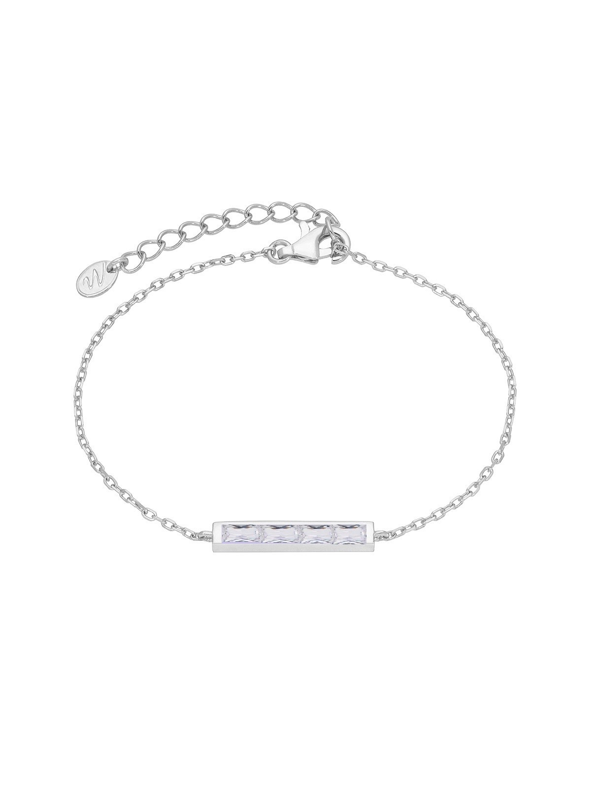 Marea Silver Bracelet With Baguette Zirconias D03803/AG