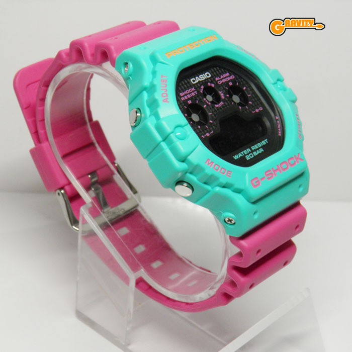 G-Shock DW 5900DN 3JF Psychedelic Multicolor Neon CASIO (Casio) ( ) Excellen
