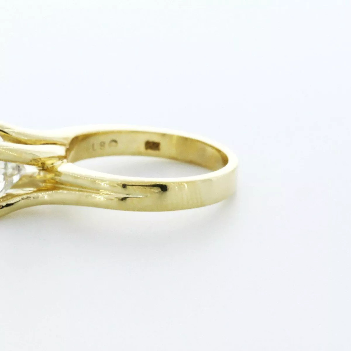Solitaire Engagement Ring Solid 14K Gold 2.51 CT Round Lab-Grown Diamond H SI1