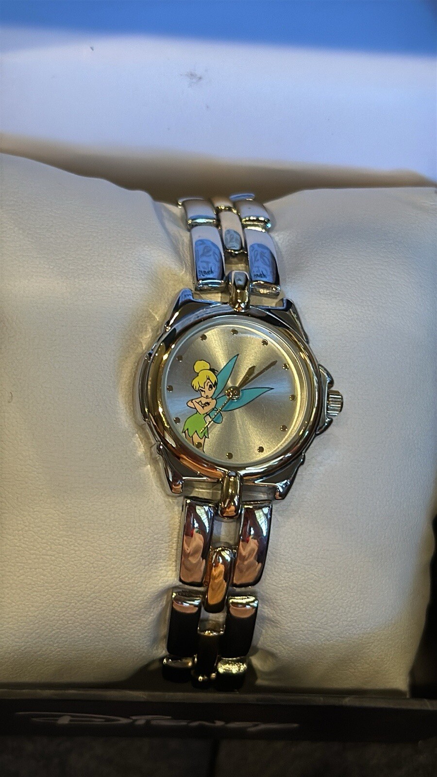 NEW! Disney “ TINKERBELL” Gold/silver Toned Watch
