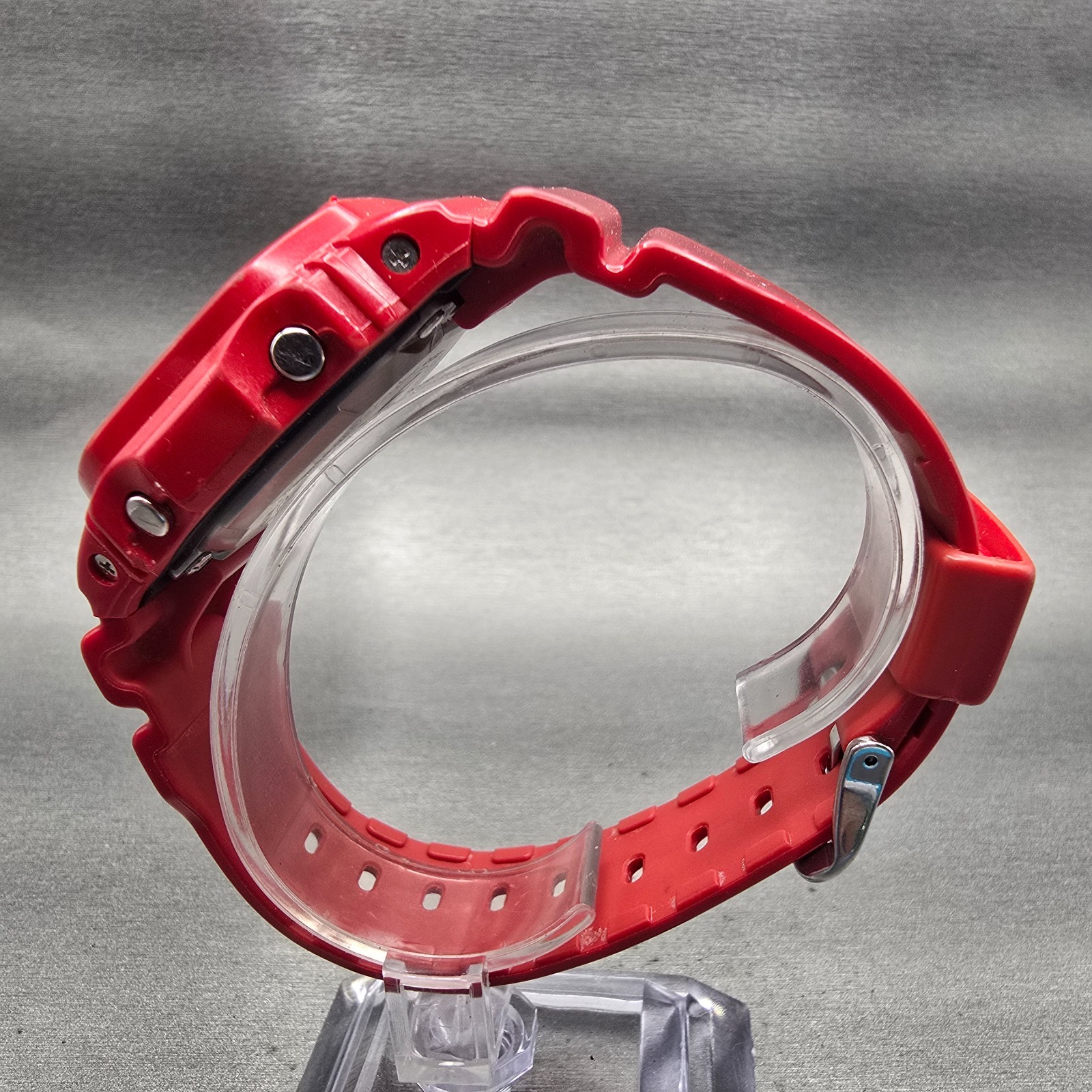 Casio G-Shock GLX-5600 Watch Men 44mm Red Alarm Chronograph G-Lide New Battery