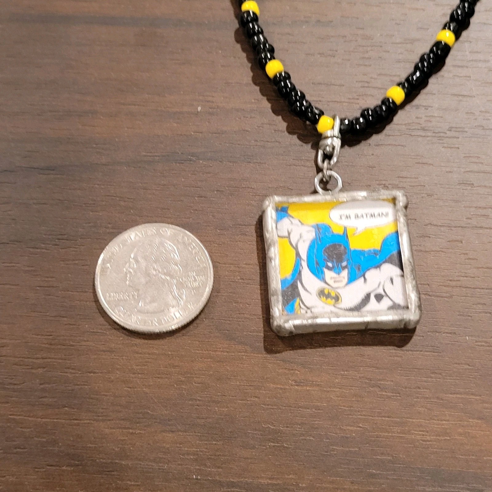 One Of A Kind Batman Neckace