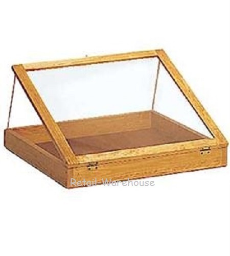 Jewelry Display Case Countertop Clear View Top Retail Merchandise 24″ x 36″ x 4″