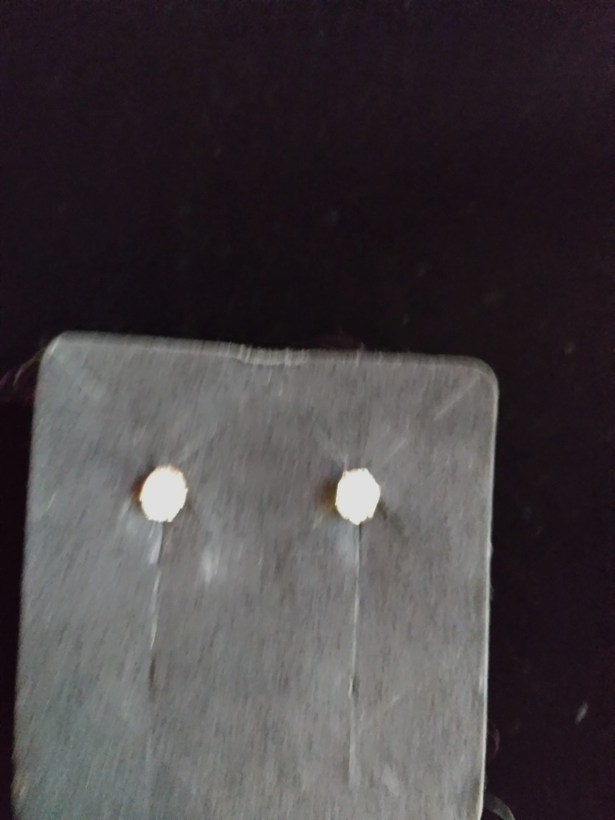 1/2 ct tw genuine diamond stud earrings 14k 6 prong settings, clutch backs.