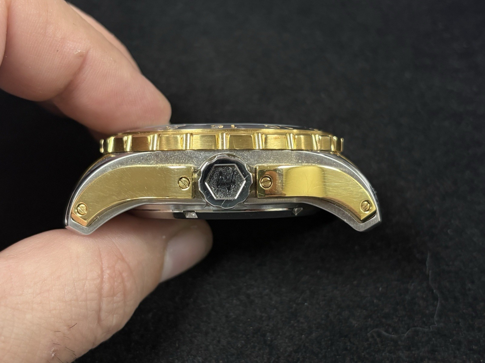 Invicta Leviathan Two Tone 52mm Model # 6657 Complete Case Assembly