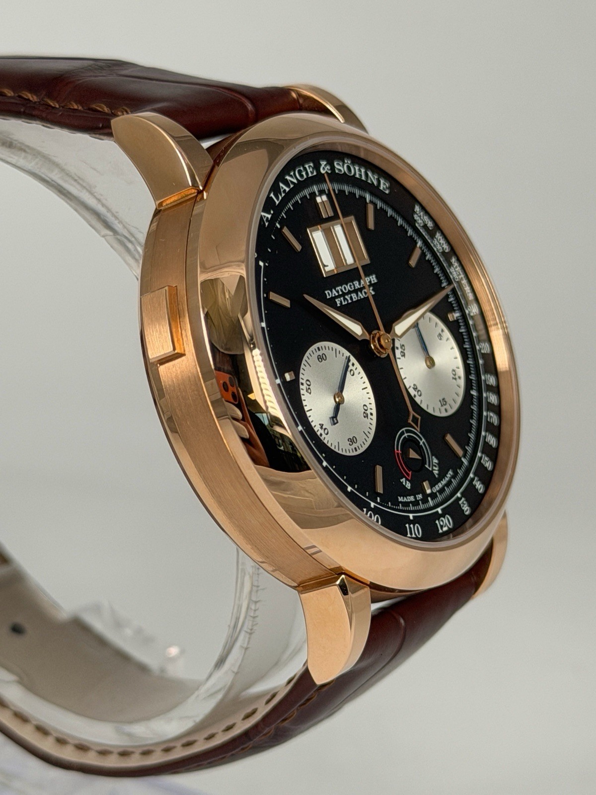 2021 A. Lange & Söhne Datograph 405.031 Rose Gold 41mm Box Papers Unpolished