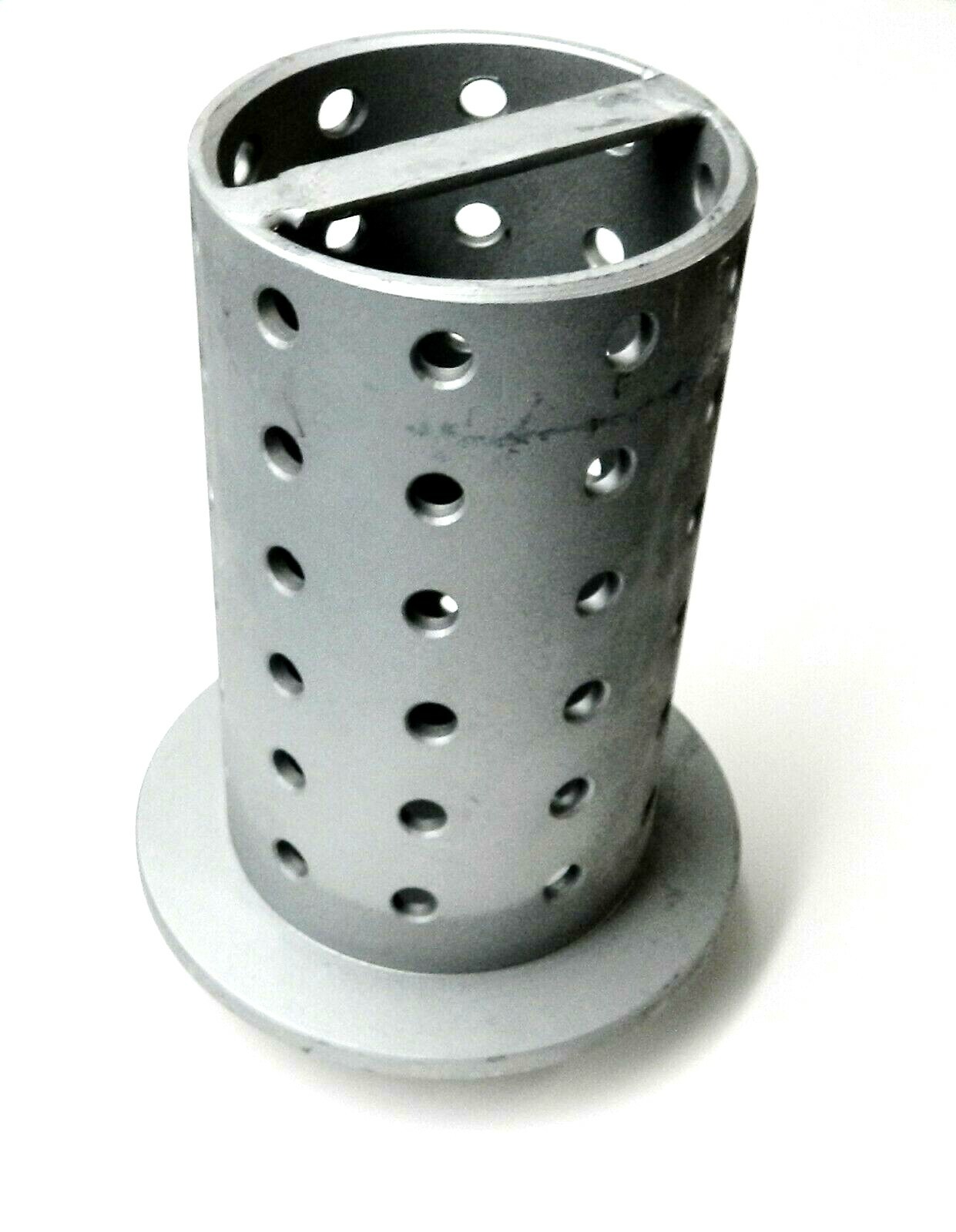 Flask Perforated 3-1/2″ x 7″ Casting Flask Vacuum Casting Stainless 4.3mm Wall