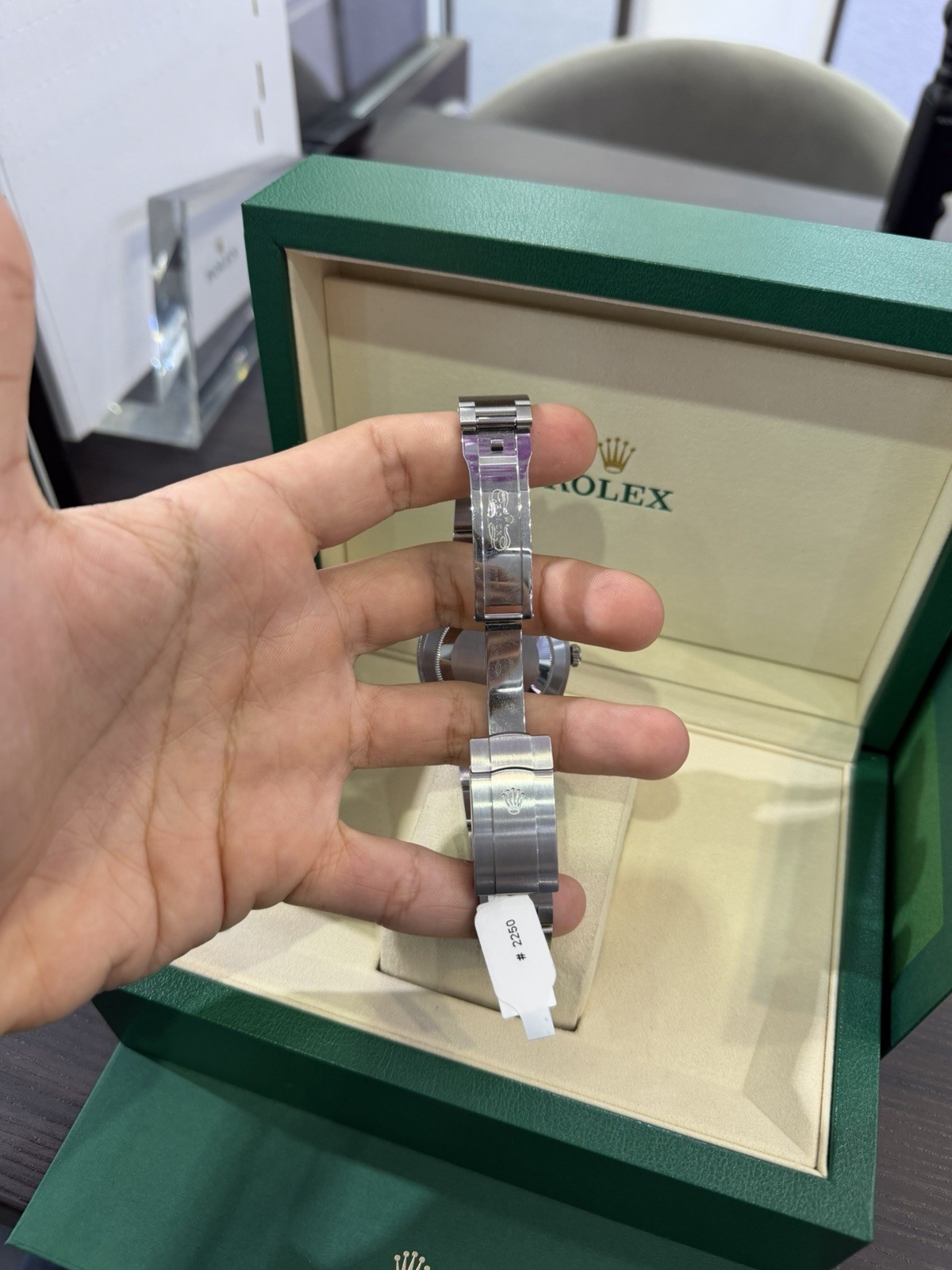 Rolex Oyster Perpetual 41 Steel Celebration Dial FULL SET!! (unworn) 124300