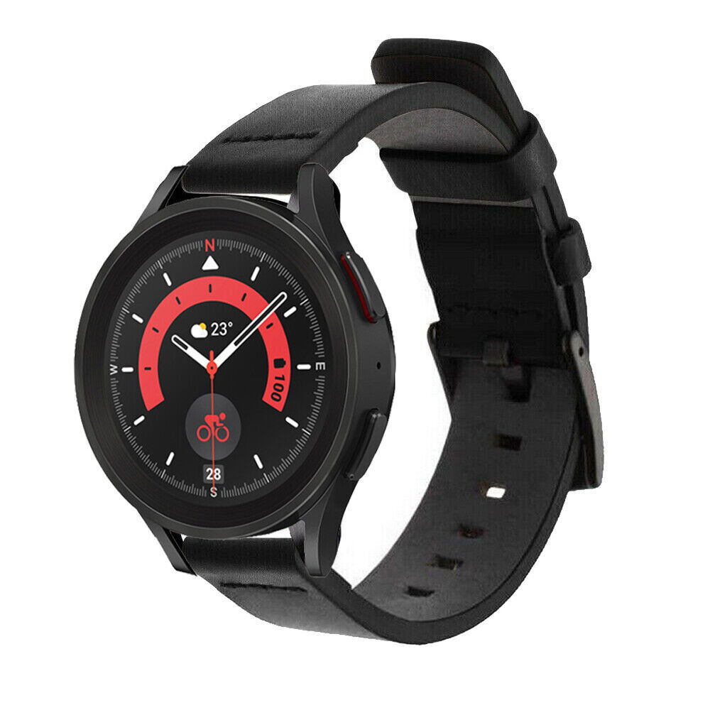 24mm Replacement Leather Strap WristBand For Fossil Nate / Latitude / Sullivan
