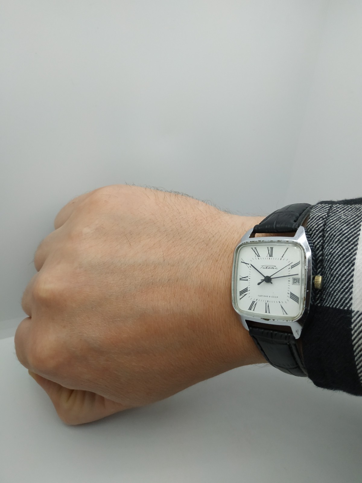 Men’s Dress Vintage Watch Raketa Made in USSR Mechanical 2614.H Retro Soviet ⭐
