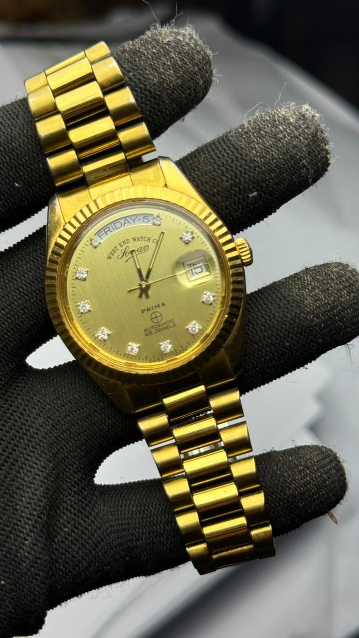 Vintage West End watch CO President Sowar Prima Men’s Watch Automatic Swiss