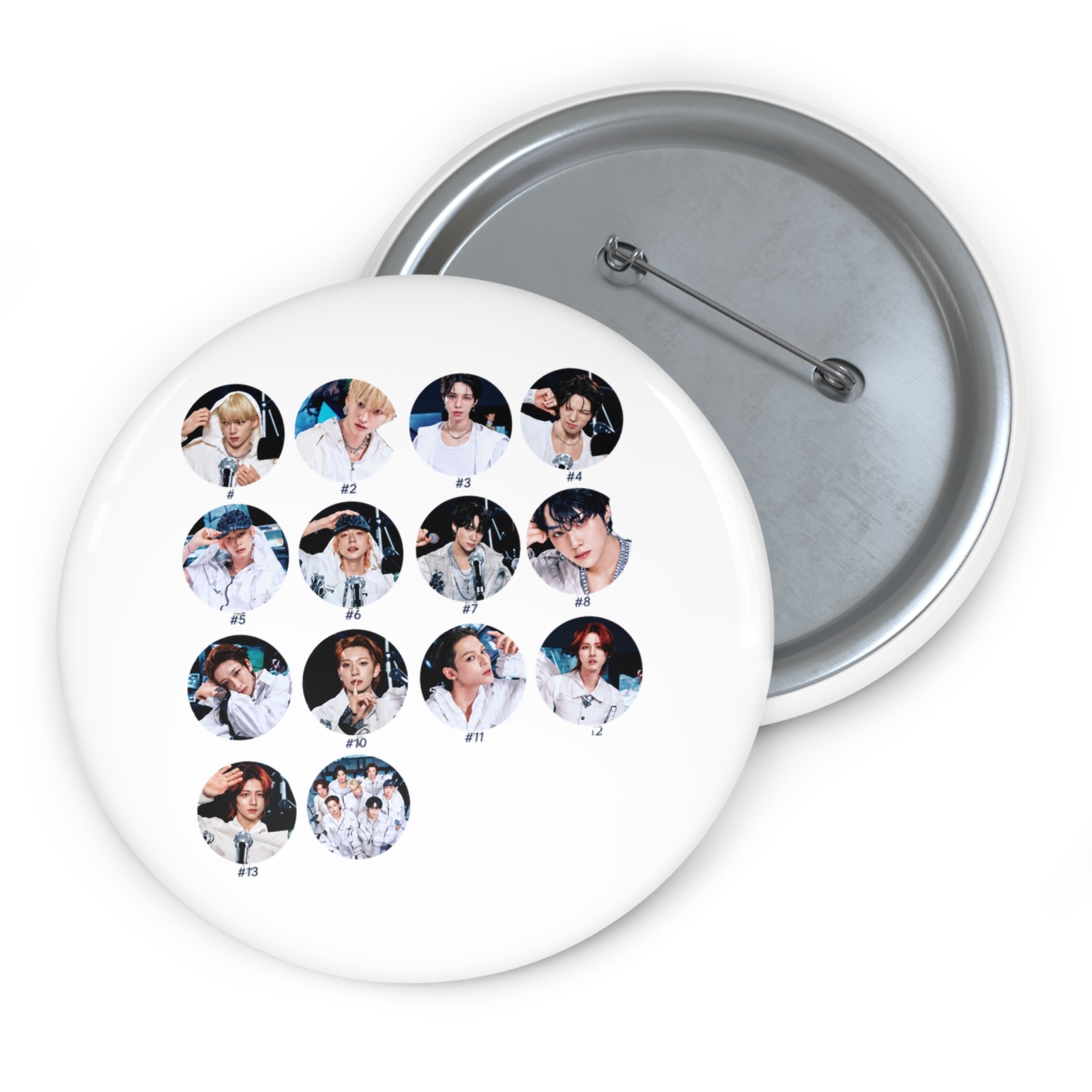 AMPERS&ONE “Loud And Proud” Pinback Buttons / Kpop Buttons / Kpop Bias Pin