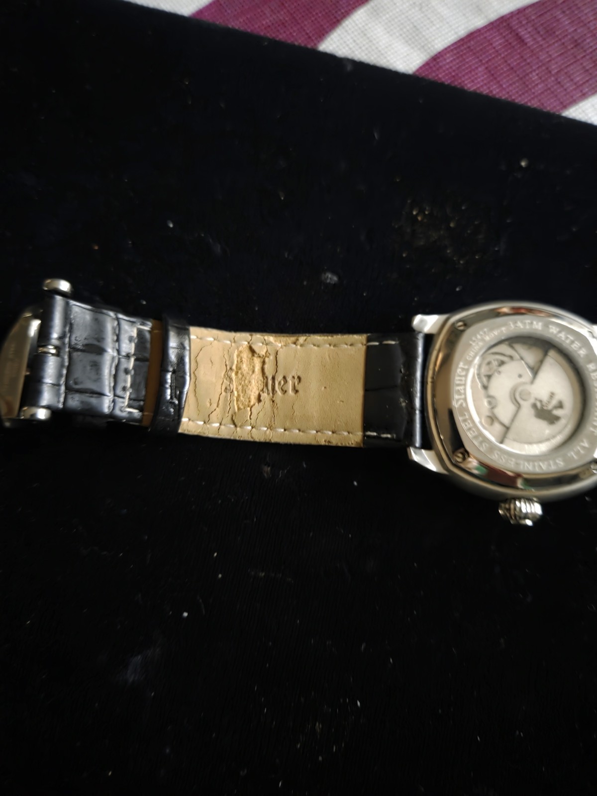 VINTAGE WRIST WATCH STAUER 1930 AUTOMATIC 21JEWELS REF.15457 3ATM WATER RES