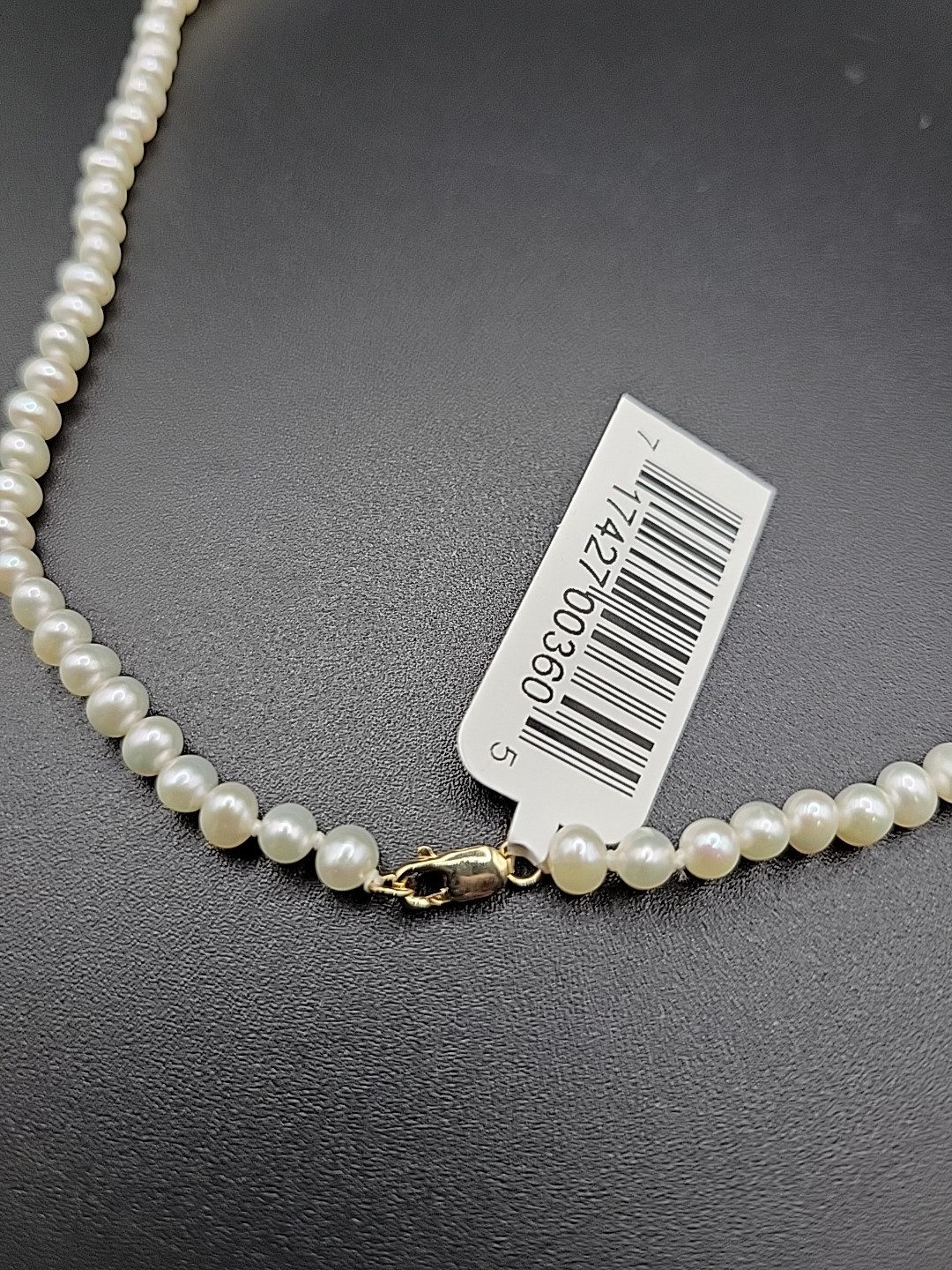 Mastoloni Cultured Freshwater Pearl Strand Necklace 16″ 14K Gold