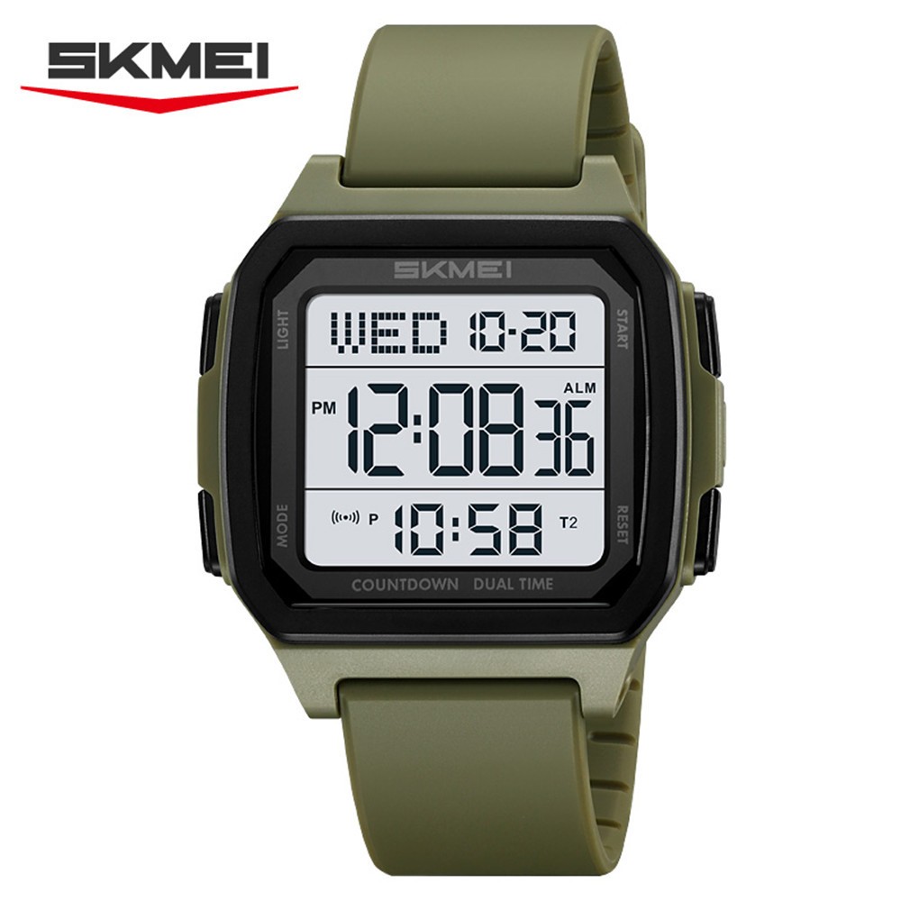 SKMEI Men Watch Electronic Sport Watch LED Alarm Watch Boys Digital Wristwatch