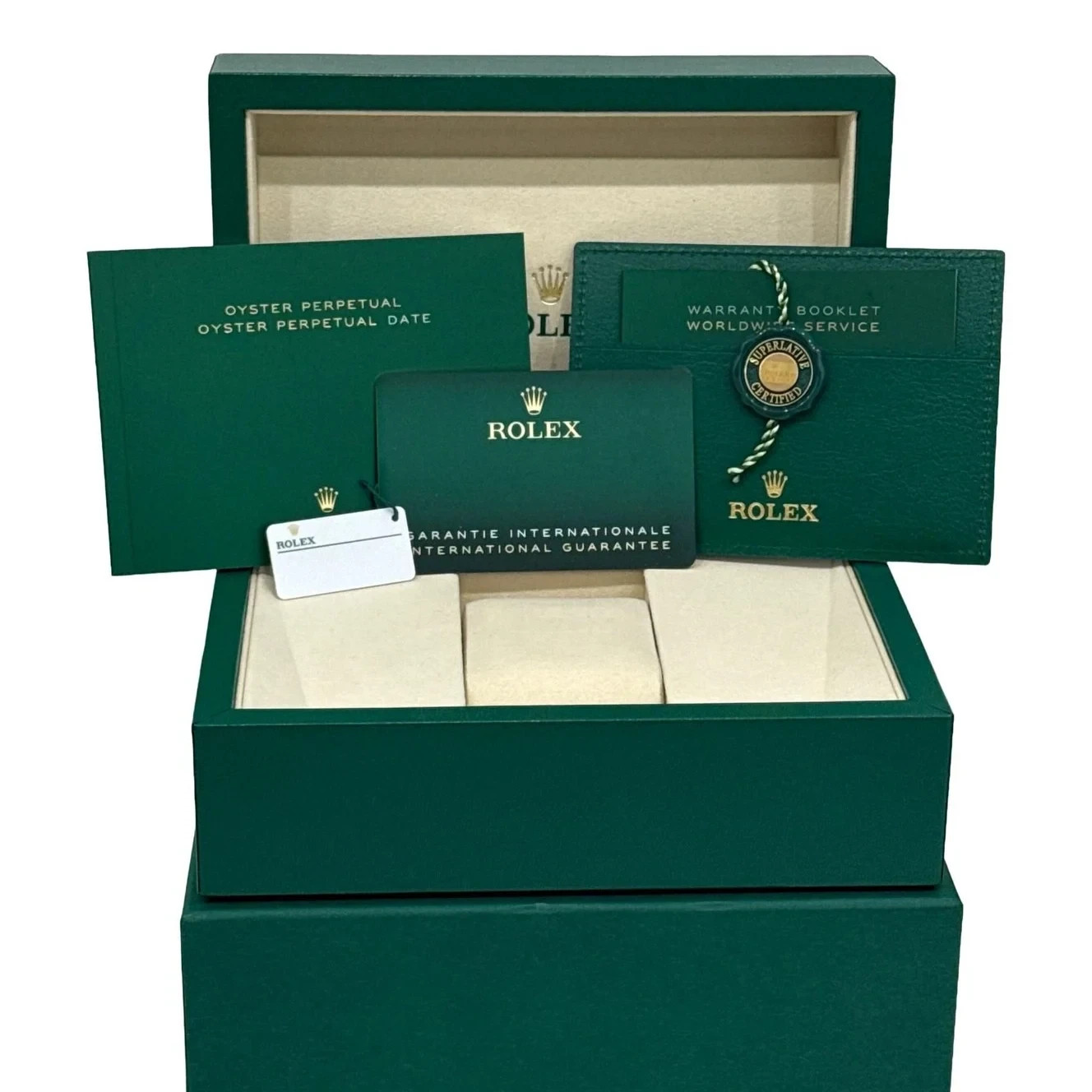 2026 New, unworn Rolex Oyster Perpetual 36mm 126000 Pistachio Dial, Full Set.